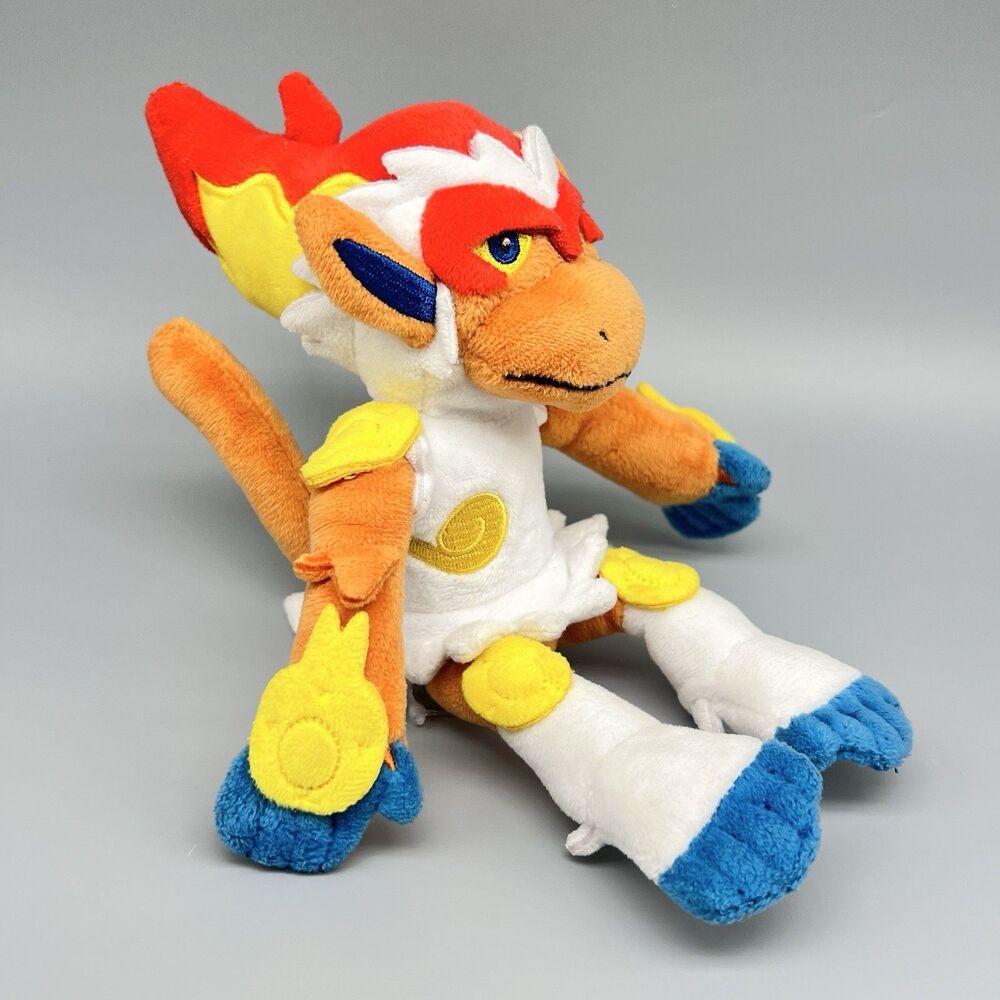 Pokemon Center Original INFERNAPE 7.5" Sitting Cuties Plush 2021 - Fire Ape
